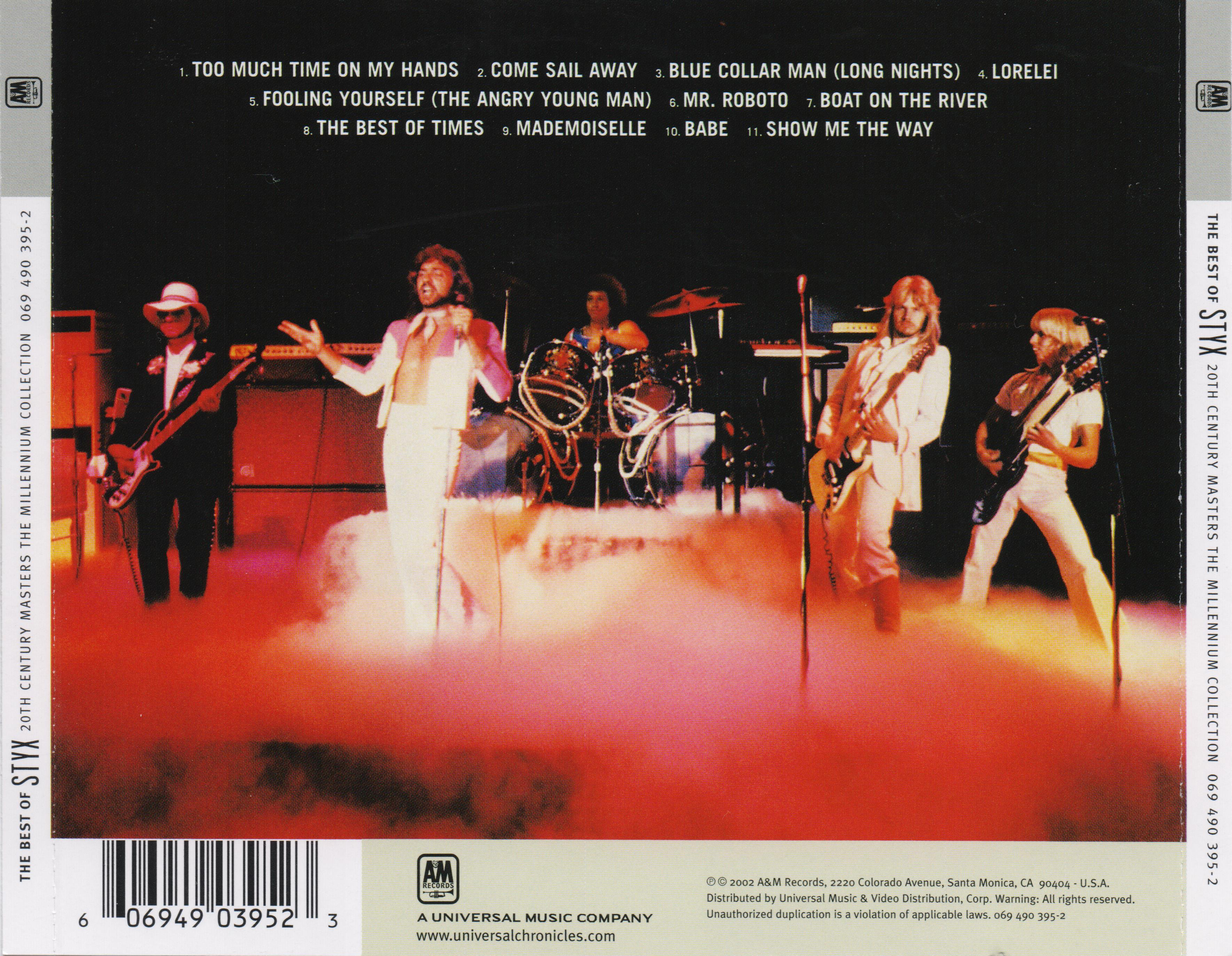 Styx  The Best Of Styx : Back